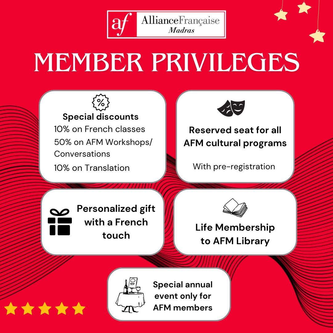 Membership - Alliance Française of Madras